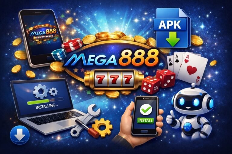 Panduan download apk mega888